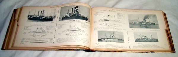 [a2918]JANE FIGHTING SHIPS 1907 (je-n navy yearbook 1907 year )