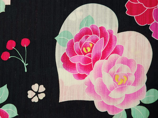 ☆新品☆女の子用浴衣☆お仕立て上り【100サイズ】☆1010☆