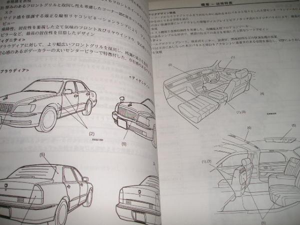 送料無料新品代引可即決《三菱S43Aディグニティ純正1999詳細新型車解説書プラウディアS32A画像と同一品でページを開いたことすら皆無S33A_画像1