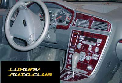 2000-2002 VOLVO ボルボV60 前期 右31Pウッドパネルキット 內(nèi)裝パネル 各色 內(nèi)裝カスタム カバ－カ－ボン 米國制 高品質(zhì)