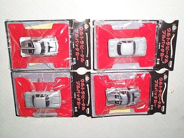 【ウルトラピークル　プルバックカー2種4臺(tái)セット】未使用品