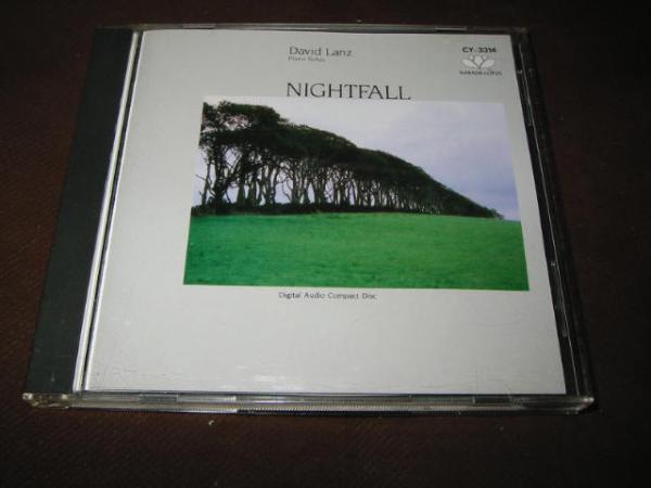 ★David Lanz(デヴィットランツ)【NIGHTFALL(夕暮れ)】CD[国内盤]・・・セーヌの落葉/森の情景/勇敢な風/月の雫/モネの歌