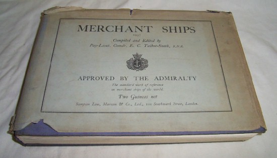 【a2920】MERCHANT SHIPS 1937(ジェーン商船年鑑)