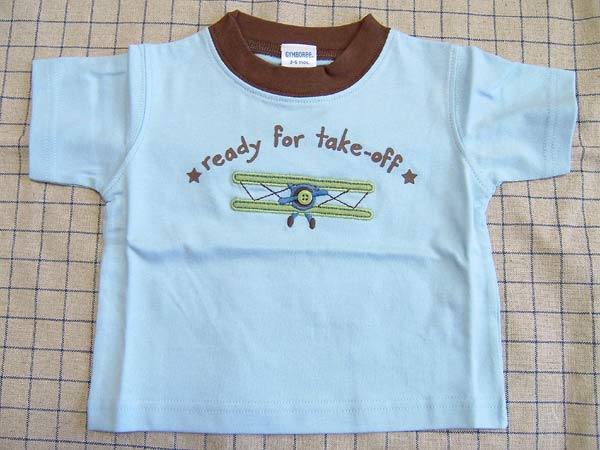 送料込*SALE新品★ジンボリー☆飛行機モチーフ・Ｔシャツ☆3-6*GYMBOREE_画像2