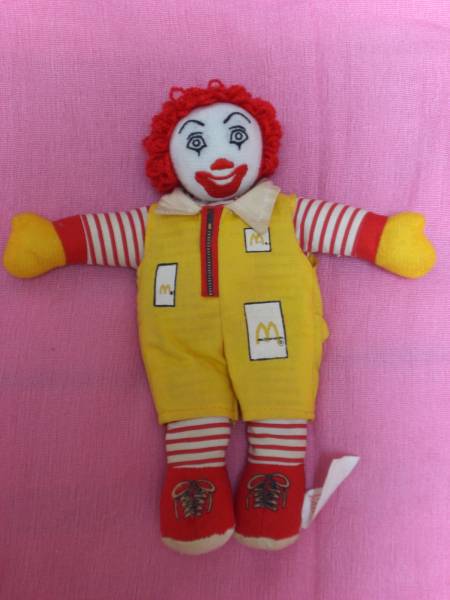  очень редкий! за границей моно McDonald's герой Дональд мягкая игрушка 