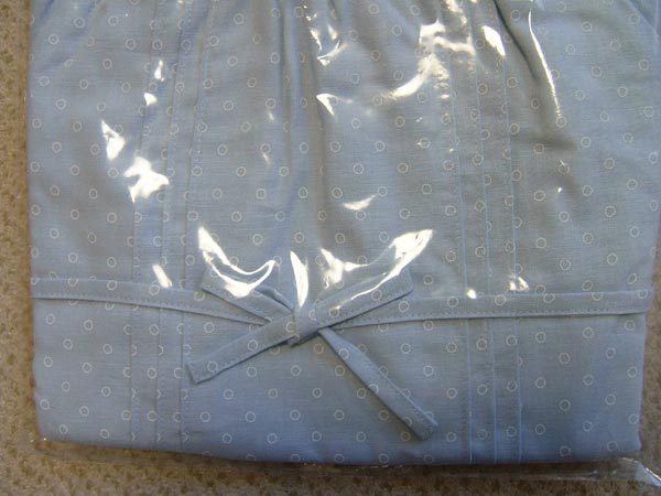 送料込*新品★フェリシモ☆ニココ サマーワンピース（ブルー水玉）*80*filissimo