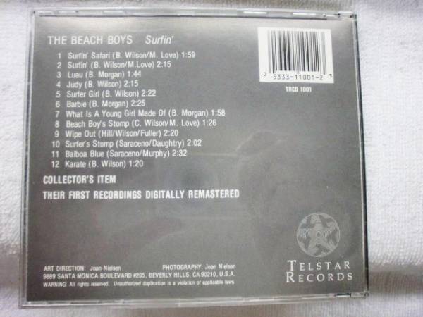CD BEACH BOYS/ пляж boys серфинг редкость 