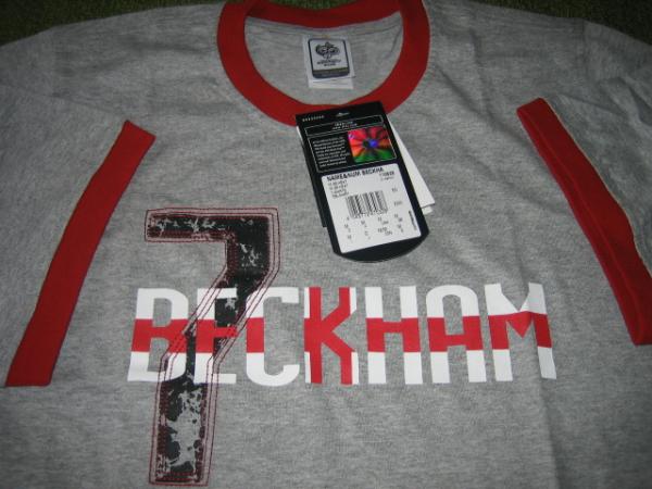 FIFA公認(rèn)　ワールドカップ公式Ｔシャツ　べッカム?。? bimg=