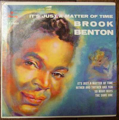 EP/ BROOK BENTON - IT'S JUST A MATTER OF TIME - HITHER AND THITHER AND YON - SO MANY WAYS - THE SAME ONE / 60's,モッズ,R&B,45rpm_画像1