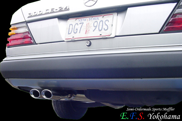 【E.F.S.】W124 ～5Lモデル オーダーメイドマフラー