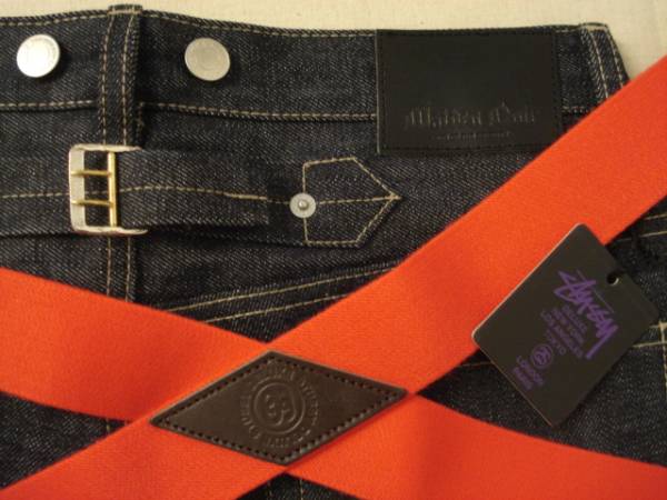 Stussy Deluxe × Maiden Noir Denim 32inch 限定100本 國內(nèi)？本 ステューシー メイデン?ノア ジーンズ NY LA LONDON TOKYO PARIS