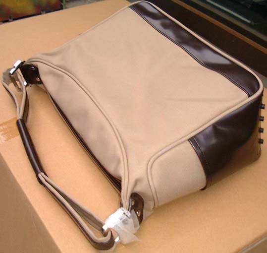  prompt decision #ABRO#ma new ru# beige × mocha bag# large # new goods #UK