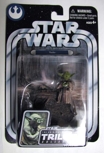 SW TRILOGY Hasbro Yoda | импорт версия las1