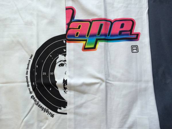 ☆ A BATHING APE ☆ 「Tシャツ」 Lサイズ 未使用 エイプ