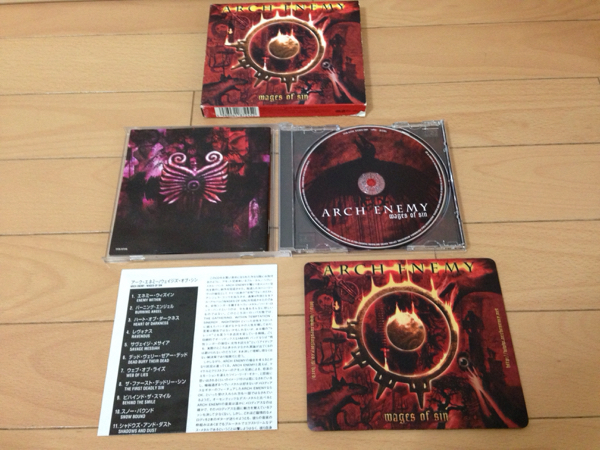 ARCH ENEMY / Wages of Sin 国内初回盤 マウスパッド付きの画像2