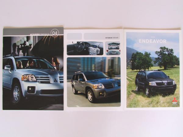 三菱エンデバー　2004-2008年モデルU(xiǎn)SAカタログ