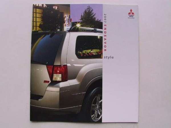 三菱エンデバー　2004-2008年モデルU(xiǎn)SAカタログ