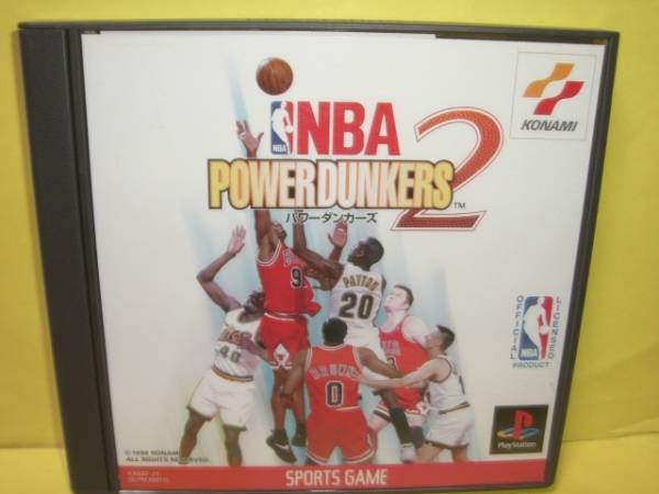 ☆中古☆ ＰＳ 【 ＮＢＡ　パワーダンカーズ２ 】【即決】