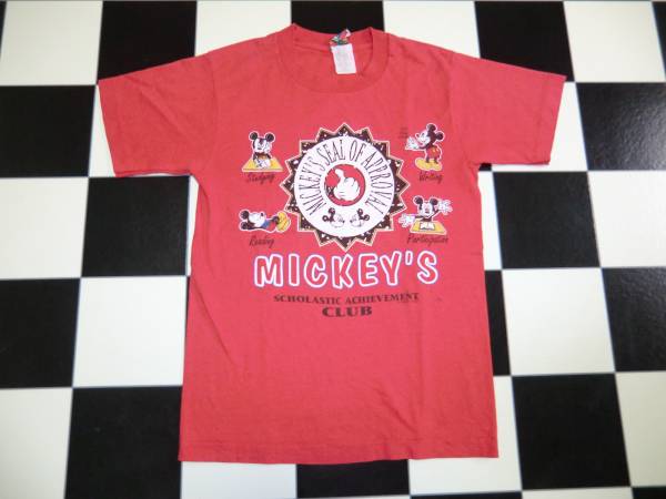 USA古着　MICKEY'S　ミッキーマウス　半袖Tシャツ　Lサイズ_画像1