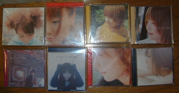 aiko中古アルバムCD初回盤9枚セット　青文字_画像、文章の盗用はお断りします。