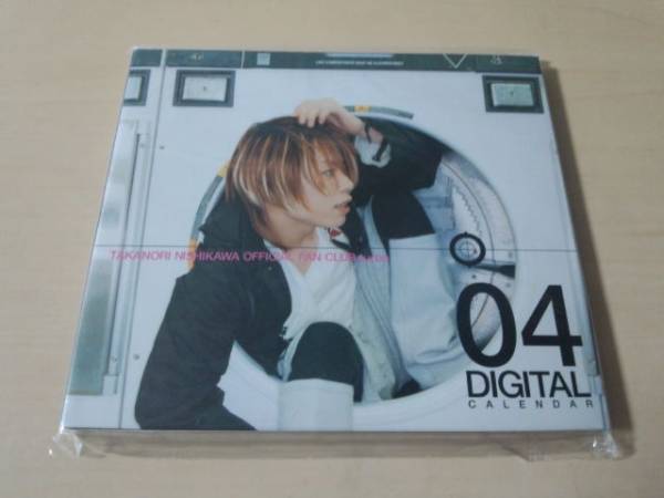 CD-ROM "Takanori Nishikawa Digital Calendar 04 Digital Calendar" TMR ●