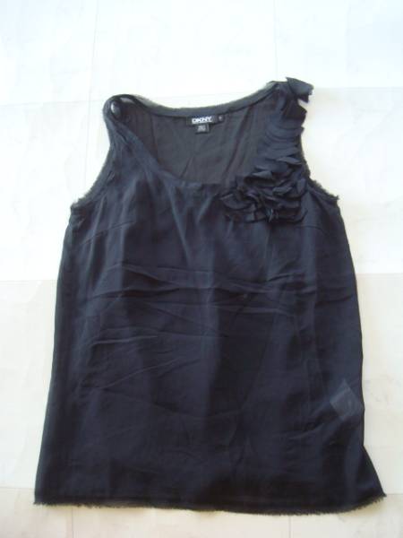 DKNY シルクトップス sizeP ダナキャラン