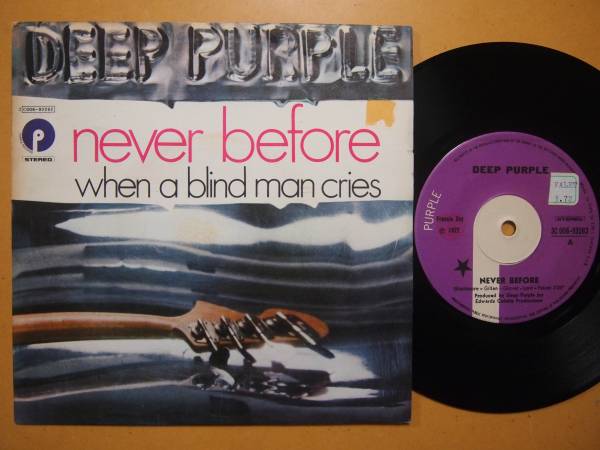 Deep Purple-Never Before★伊Orig.7”_画像1