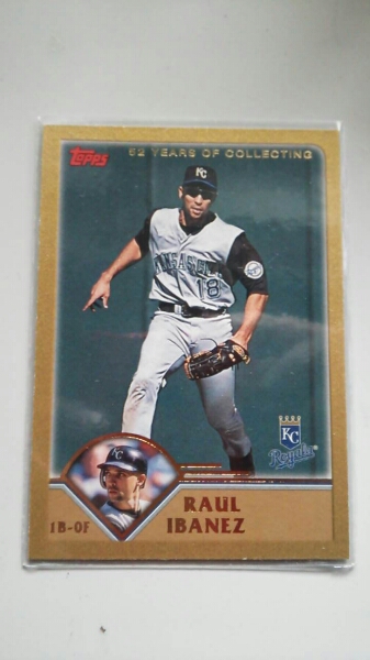 ラウル イバネス RAUL IBANEZ 2003 TOPPS ゴールド_画像1