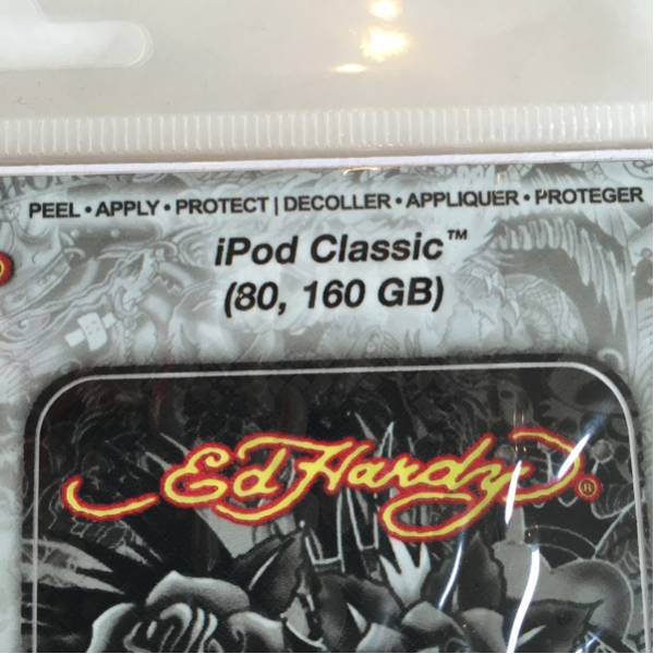 iPod Classc　プロテクターシール　エドハーディーステイショナリー　タイガー_画像3