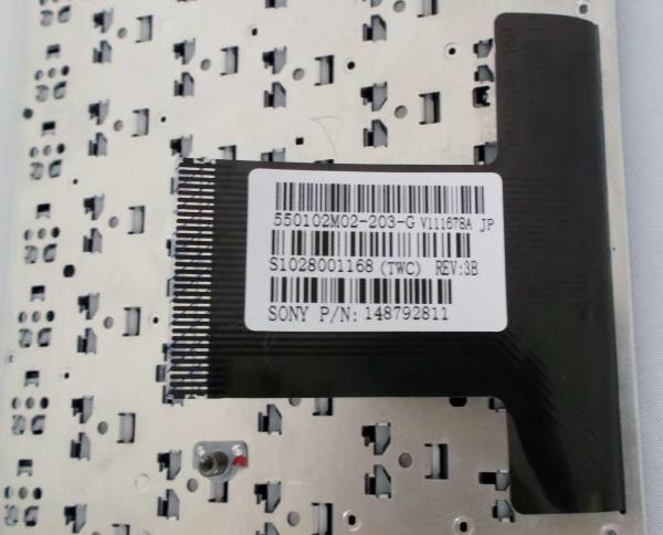 *VAIO typeE и т.п. для японский язык клавиатура _148-792-811_ чёрный 