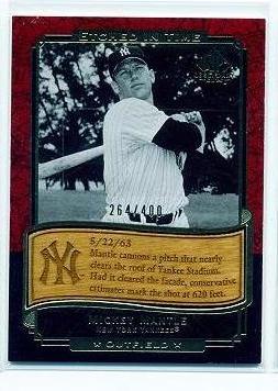 03 SP Legendary Cuts Etched in Time Mickey Mantle 264/400_画像1