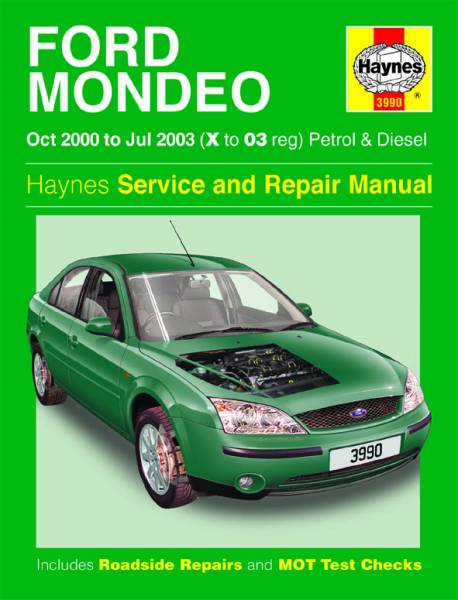  Europe Ford Mondeo 2000-2003 year English version maintenance manual 