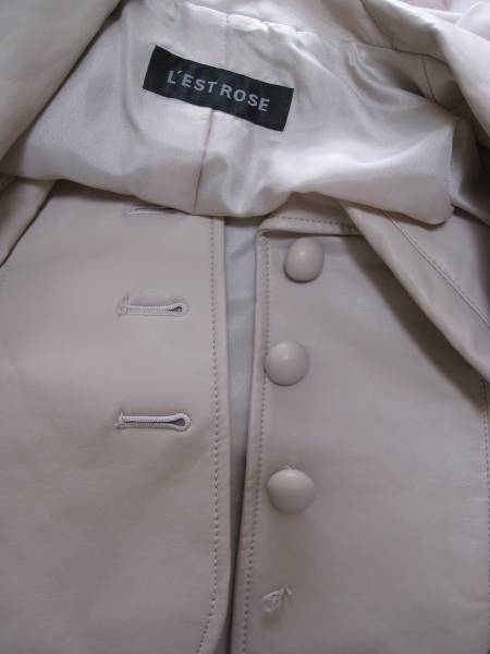 L'Est Rose (LEST ROSE)* disadvantage synthetic leather * jacket *2