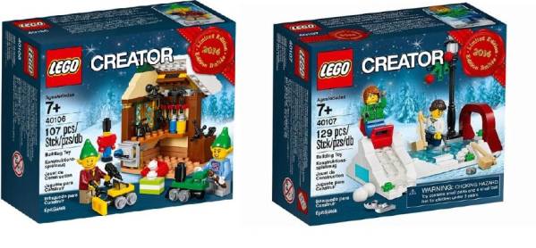 LEGO クリスマス holiday set 40106+40107 レゴ　新品_画像1
