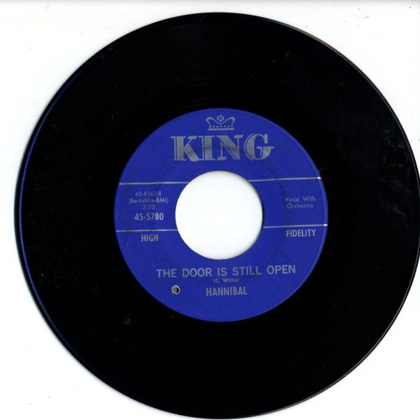 Hannibal 「The Door Is Still Open/ Help Me」米国KING盤EPレコード_画像1