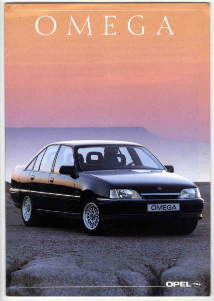 [9879]book@ country version 91.3 Opel Omega catalog 