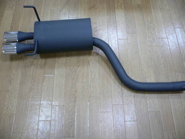 ★ ベンツ用 Ｗ２０２ Ｃ４３ルック オーバルスチールマフラー Ａ 社外品?★