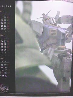 ◆非売品◆機動戦士ガンダム 2005 カレンダー(新品)_画像2