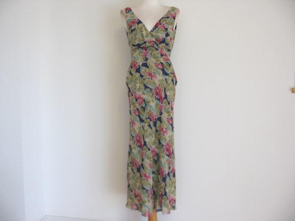 *. price cut * new goods Nicole Miller * pattern chiffon .dore-p dress 2