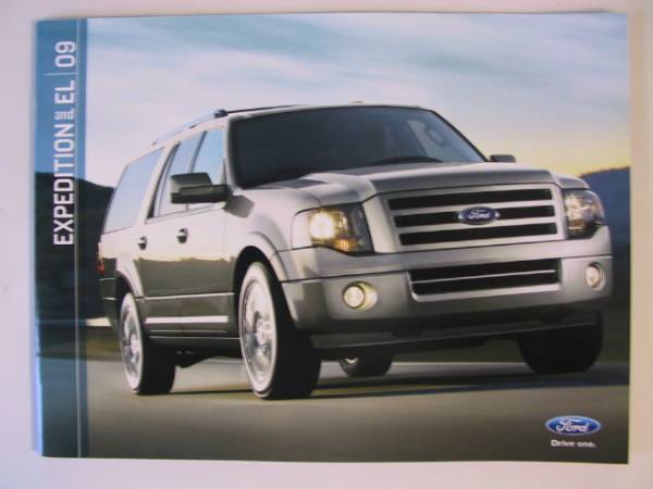  Ford Expedition EL 2009-2011 year of model USA catalog 