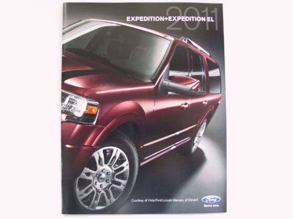  Ford Expedition EL 2009-2011 year of model USA catalog 