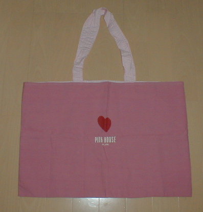 ピンクハウス(ワンダフルワールド)かばん（レッスンバック？）☆ピンク☆新品☆☆
