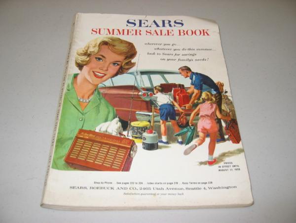 米國　Sears　シアーズカタログ?。保梗担鼓?夏號　昭和３４年