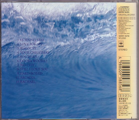 T-スクェア T-SQUARE CD／ウェーブ WAVE 1989年 80年代_画像2