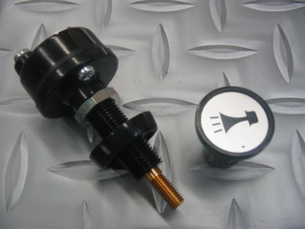 【namihei73】【電装品】ホーンスイッチ・12V/プッシュ式