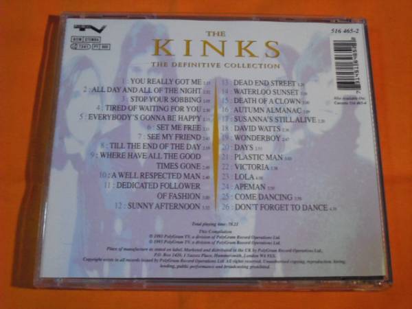 !!! gold ksThe Kinks [ The Definitive Collection ]!!