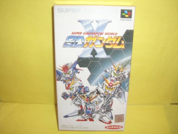 ☆中古☆　SFC　【　ＳＤガンダムＸ　】箱有・説コピー【即決】