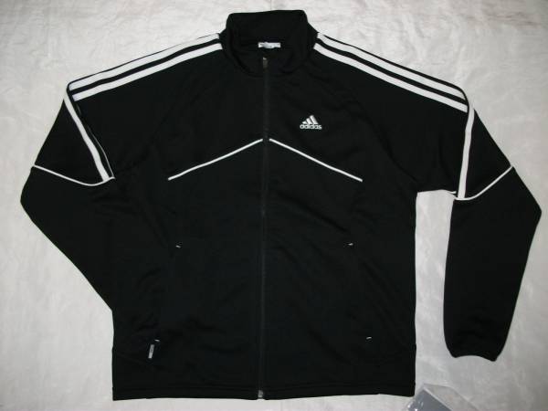  новый товар быстрое решение adidas Adidas * теннис тренировка Zip верх M размер черный E94090