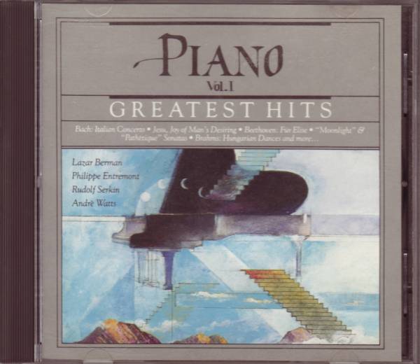PIANO GREATEST HITS Vol.Ⅰ ベルマン ゼルキン グールド _画像1