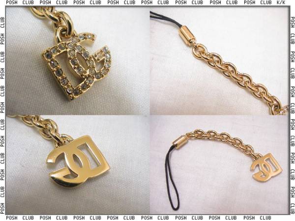  Dolce&Gabbana [BP1220] никель * ремешок для мобильного телефона *DG Gold цвет 